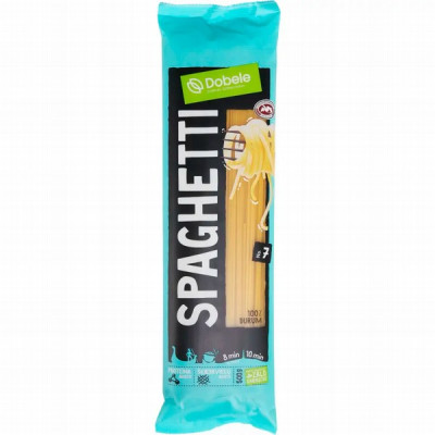 Makaroni Dobele spagetti 500g 1/24 (26.04.28)Latvija