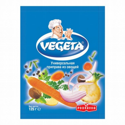 Garšviela Vegeta universāla 125g 1/25 (01.10.2027)  Horvātija