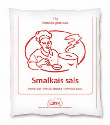 Sāls SMALKAIS 1kg Pavāriņš 1/20 Latvija