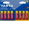 Baterijas Varta AA LR06  Max Power (cena par IEPAKOJUMU) 1*8