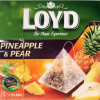Tēja Loyd Pyramids ananāsu un bumbieru 20x2g (06.2027) Ukraina