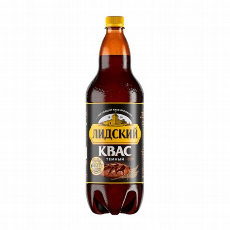Kvass tumšais Lidskij 1.5L DEPOZĪTS 0.10eur 1/6 (18.12.26) Baltkrievija