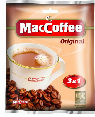 Kafijas dzēriens MacCoffee Original 3in 1 20g*10 (02.2028) Ukraina