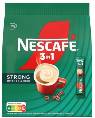 Kafijas dzēriens Nescafe Strong 3 in1 10*16g (06.27) Ungārija