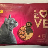 Kaķu konservi My Love ar vistas gaļu maigā mērcē  ((4*85g)) 1/13  (23.11.2027) Ukraina