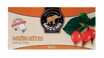 Tēja Možums mežrozīšu 20x1.75g (12.27)Latvija