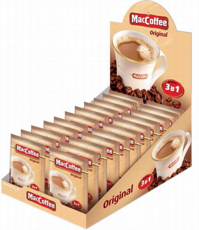 Kafijas dzēriens MacCoffee Original 3in1 20g*40gb (11.2027) Ukraina