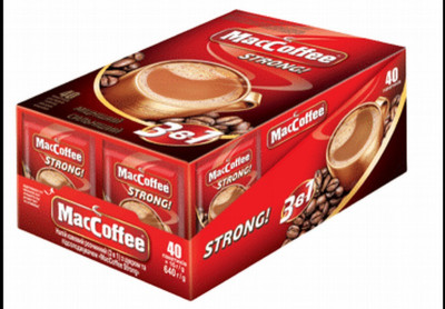 Kafijas dzēriens MacCoffee Strong 3in1 20g*40gb (02.28) Ukraina
