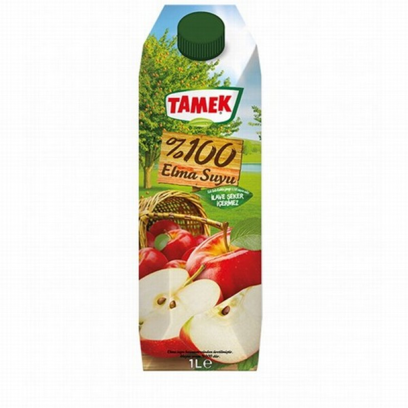Sula Tamek ābolu 100% 1L (09.11.26) Turcija