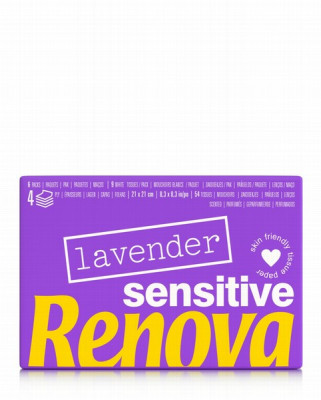 Kabatlakatiņi Renova Lavender Sensitive 4-k 1*6gb 