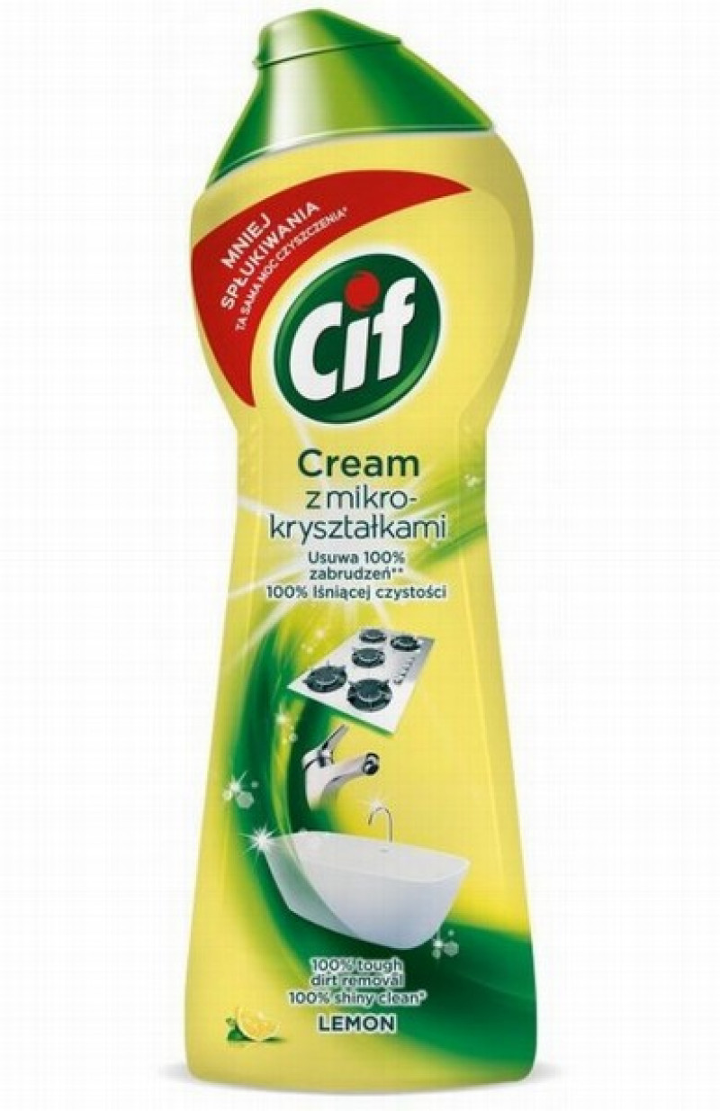 Tīrīšanas krēms Cif Lemon 300g Ungārija (06.02.27)