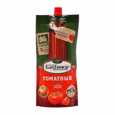Kečups Baltimor Tomātu 260g 1/28 (20.01.27) Krievija