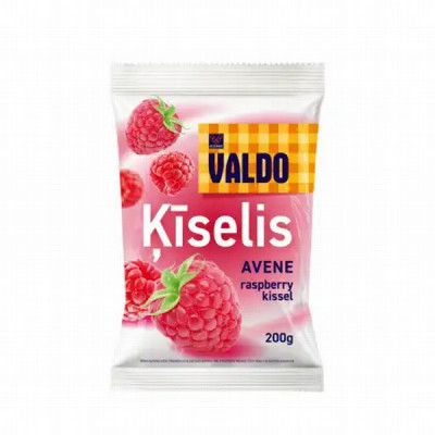Ķīselis Valdo ar aveņu garšu 200g  1/30(08.02.2027) Lietuva