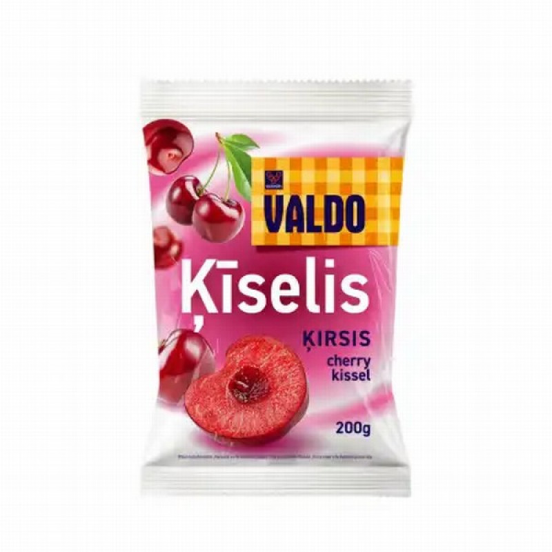 Ķīselis Valdo ar ķiršu garšu 200g 1/30(02.01.27) Lietuva