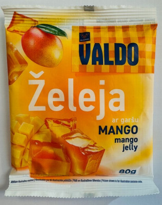 Želeja Valdo ar mango garšu 80g (23.09.27) Lietuva