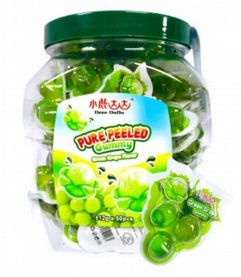 Želejkonfektes Green Grape 12g*50gb (26.05.28) Ķīna