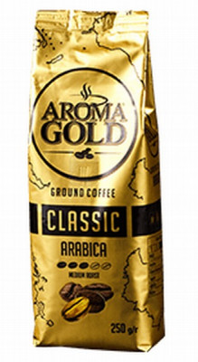 Kafija maltā Aroma Gold Classic 250g (25.08.27)Polija