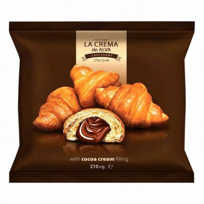 Kruasāni La Crema ar kakao krēma pildījumu 210g 1/10 (22.06.27) Ukraina