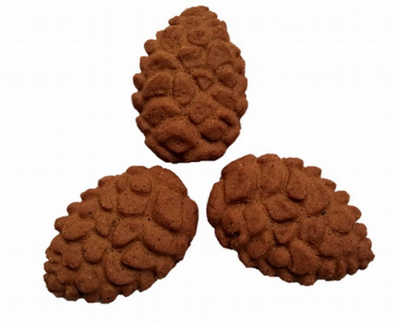 Piparkūkas Adugs Čiekuri 3kg (Ziemassvētki) (daudzumu norādīt kg, pilnas kastes) (25.05.27) LV