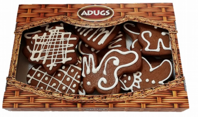 Piparkūkas Adugs Christmas 450g (Ziemassvētki) (09.06.27) Latvija 1/14