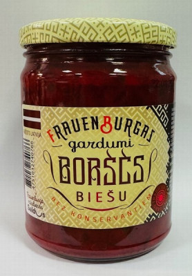Borščs biešu 500g Frauenburgas gardumi 1/8 (28.12.27) Latvija