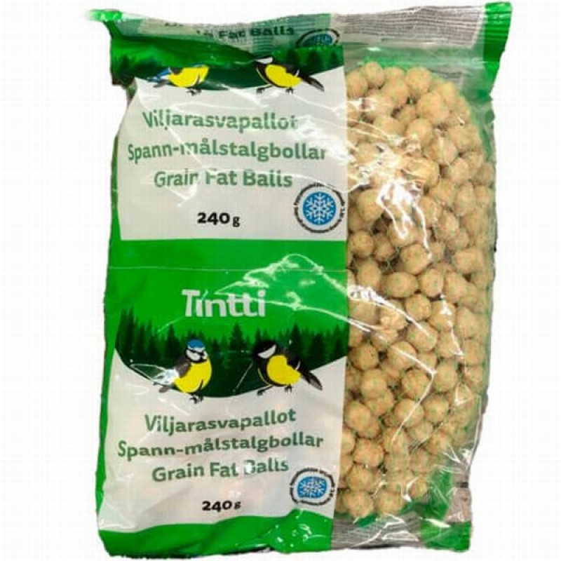 Putnu Graudu un tauku bumbas 2*120g Tintti (28.12.2027) Igaunija