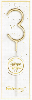 Brīnumsvece 17.5cm cipars - 3