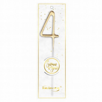 Brīnumsvece 17.5cm cipars - 4