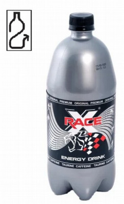 Enerģijas dzēriens X Race 1L DEPOZĪTS 0.10eur 1/6 (18.03.27) Polija