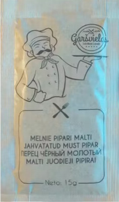 Garšviela Anatols pipari melnie malti 15g 1/20 (10.27) Indonēzija