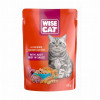 Kaķu konservi Wise Cat ar liellopu gaļu 100g 1/24 (03.07.27) Ukraina