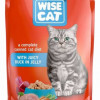 Kaķu konservi Wise Cat ar pīles gaļu 100g 1/24 (03.07.27) Ukraina