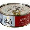 Brētliņas tomātu mērcē 240g Riga Gold (ar attaisāmo) Latvija 1/24 (27.09.2026)
