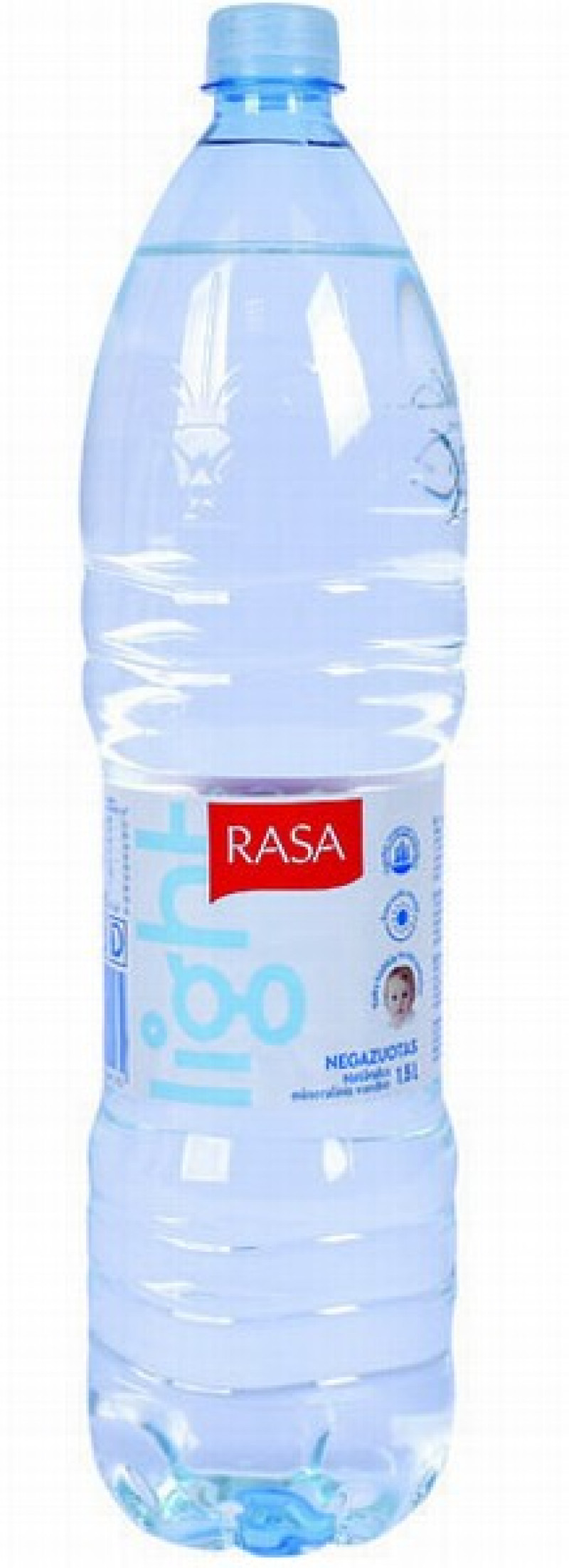 Minerālūdens Rasa negāzēts 1.5L 1/6 (504gb) DEPOZĪTS 0.10 eiro (04.03.27) Lietuva