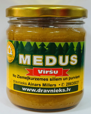 Medus Viršu 500g Dravnieks (2027) Latvija