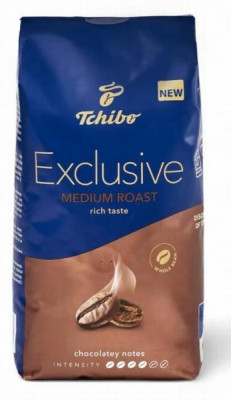 Kafijas pupiņas Tchibo Exclusive Medium roast 1kg (04.10.27) Polija
