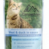 Kaķu konservi Carpathian Pet food ar teļa un pīles gaļu 100g 1/24 (03.09.27) Ukraina