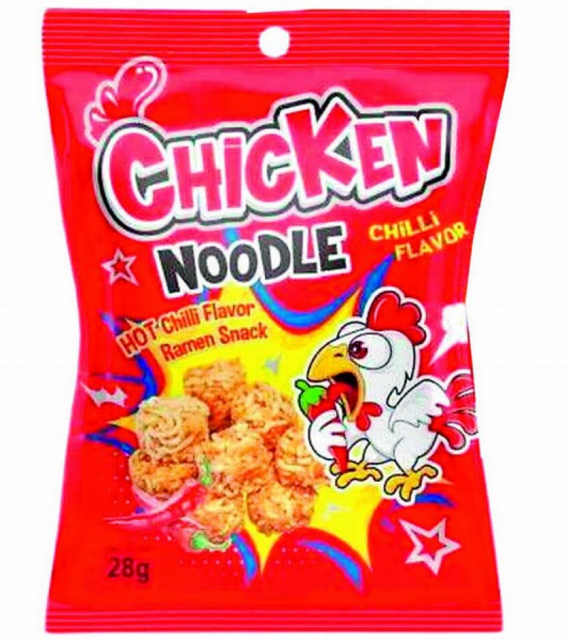 Uzkoda Snack Noodles Čilī 20g (04.10.2028) Ķīna 