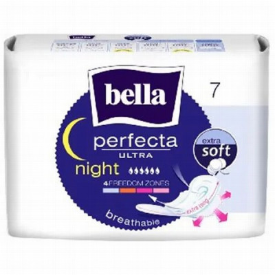 Higiēniskās paketes Bella Perfecta Night 7gb (12.29) Polija