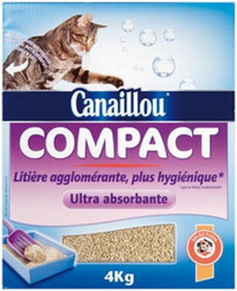 Smiltis kaķu tualetei Compact cementējošas  4kg