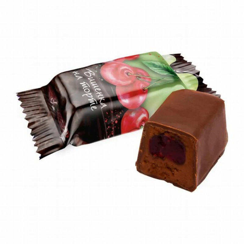Šokolādes konfektes Višenka na torte 1kg Sweet life (24.05.27) Krievija