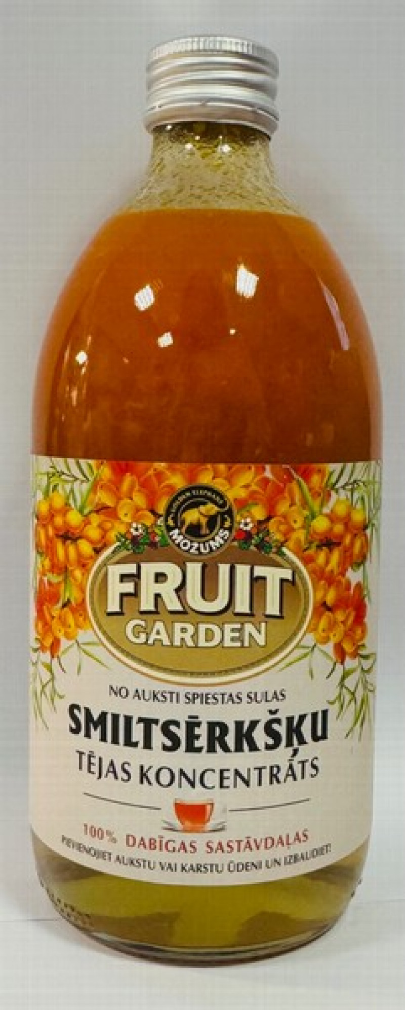 Tējas koncentrāts Fruit Garden Smiltsērkšķu 520ml (02.2027) Eiropas Savienība