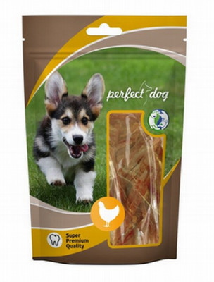 Suņu kārums Perfect Dog mīksta vītināta Vistas gaļa 70g (04.2027) Ķīna