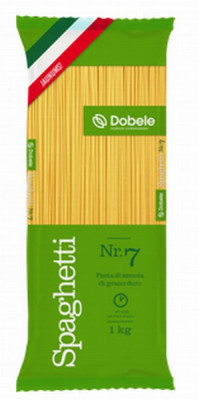Makaroni Dobele Spagetti 1kg 1/12 (07.01.29)Latvija