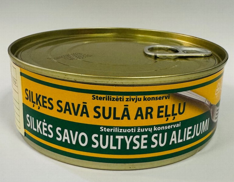 Siļķe savā sulā ar eļļu 240g ECON SGK (17.12.2027) Latvija