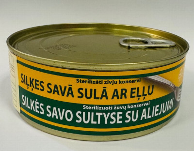 Siļķe savā sulā ar eļļu 240g ECON SGK (17.12.2027) Latvija
