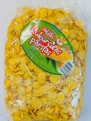 Sausās brokastis Kukurūzu pārslas ar cukuru 400g 1/19 (20.05.27) Ukraina