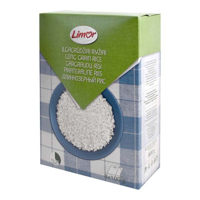 Rīsi Gargraudu Limor 8*100g  (25.05.2027) Mjanma