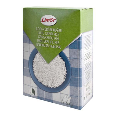 Rīsi Gargraudu Limor 8*100g  (25.05.2027) Mjanma