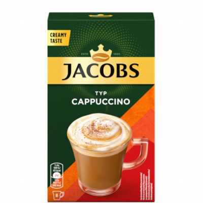 Kafijas dzēriens Jacobs Cappuccino (8gb*11.6g) kastē (29.03.27) Čehija